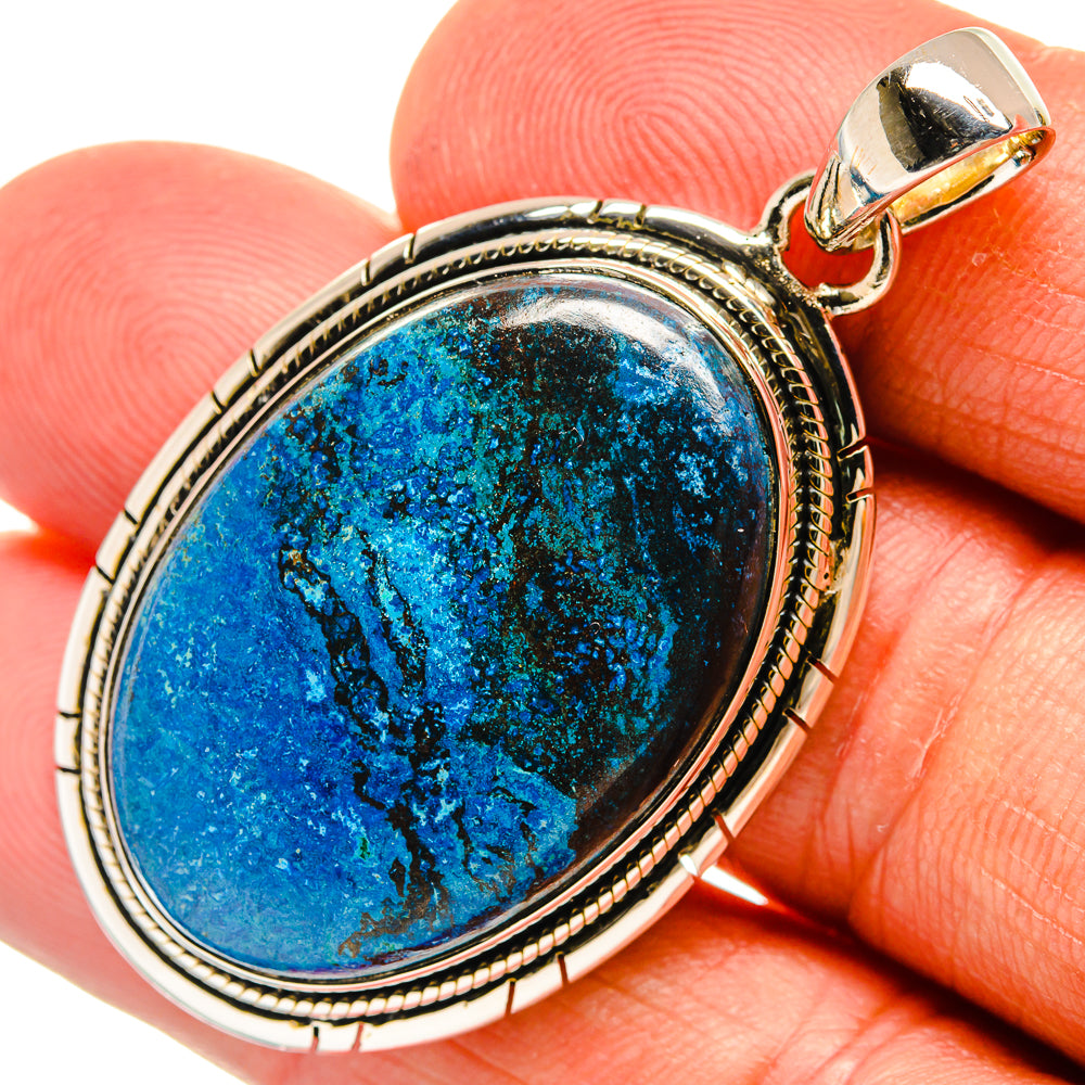 Shattuckite Pendants handcrafted by Anasilvercos - PD25712