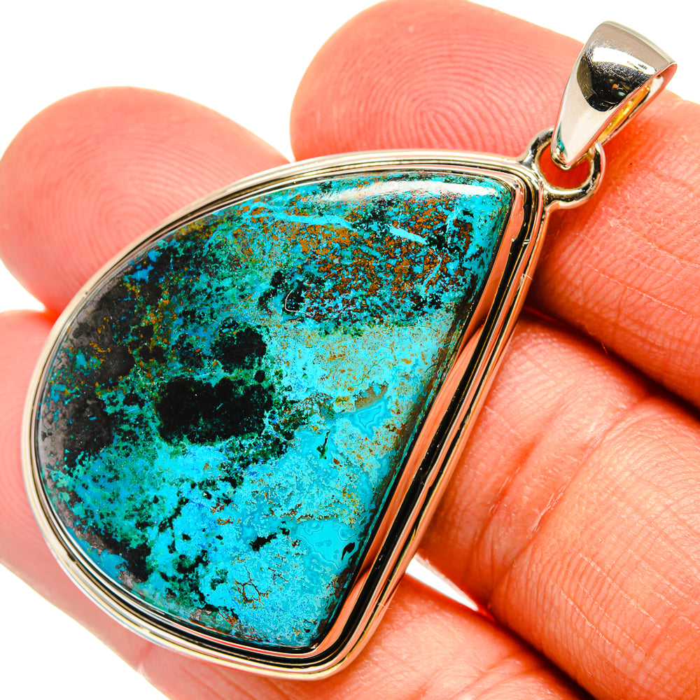 Shattuckite Pendants handcrafted by Anasilvercos - PD25716
