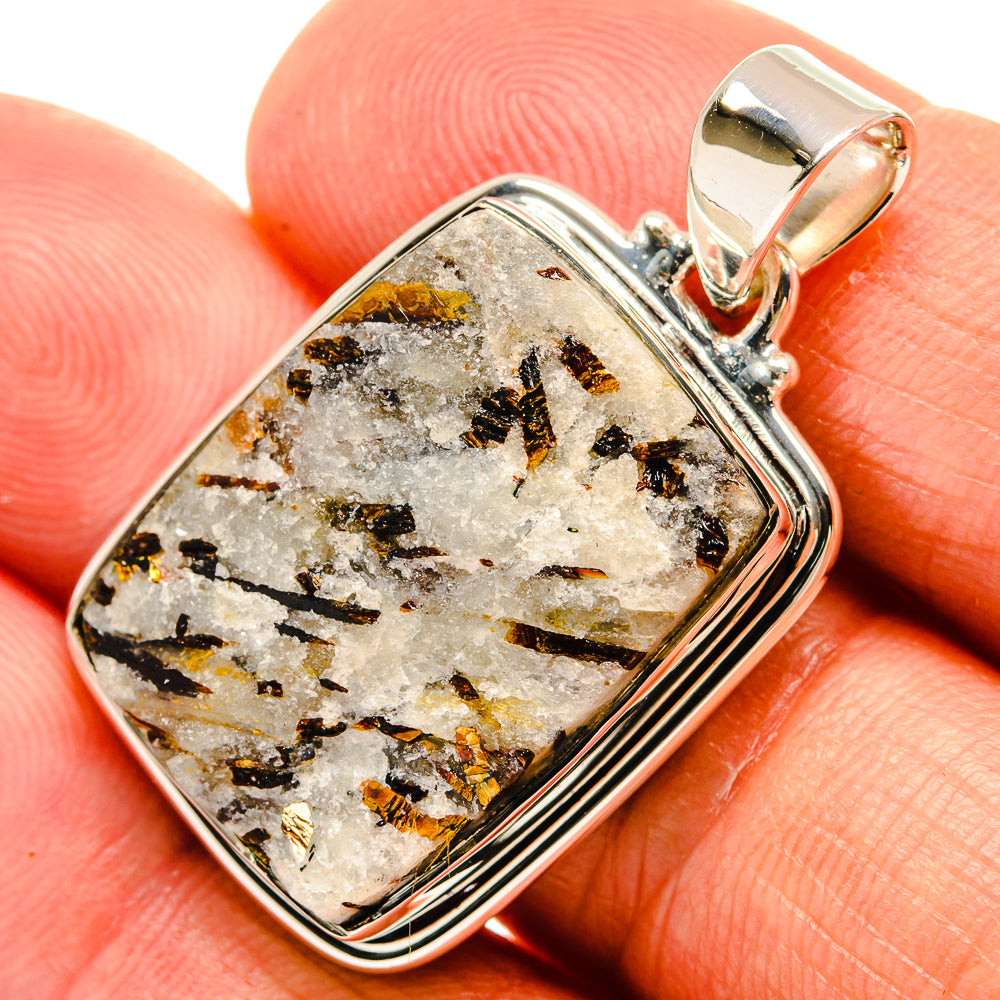 Astrophyllite Pendants handcrafted by Anasilvercos - PD25734