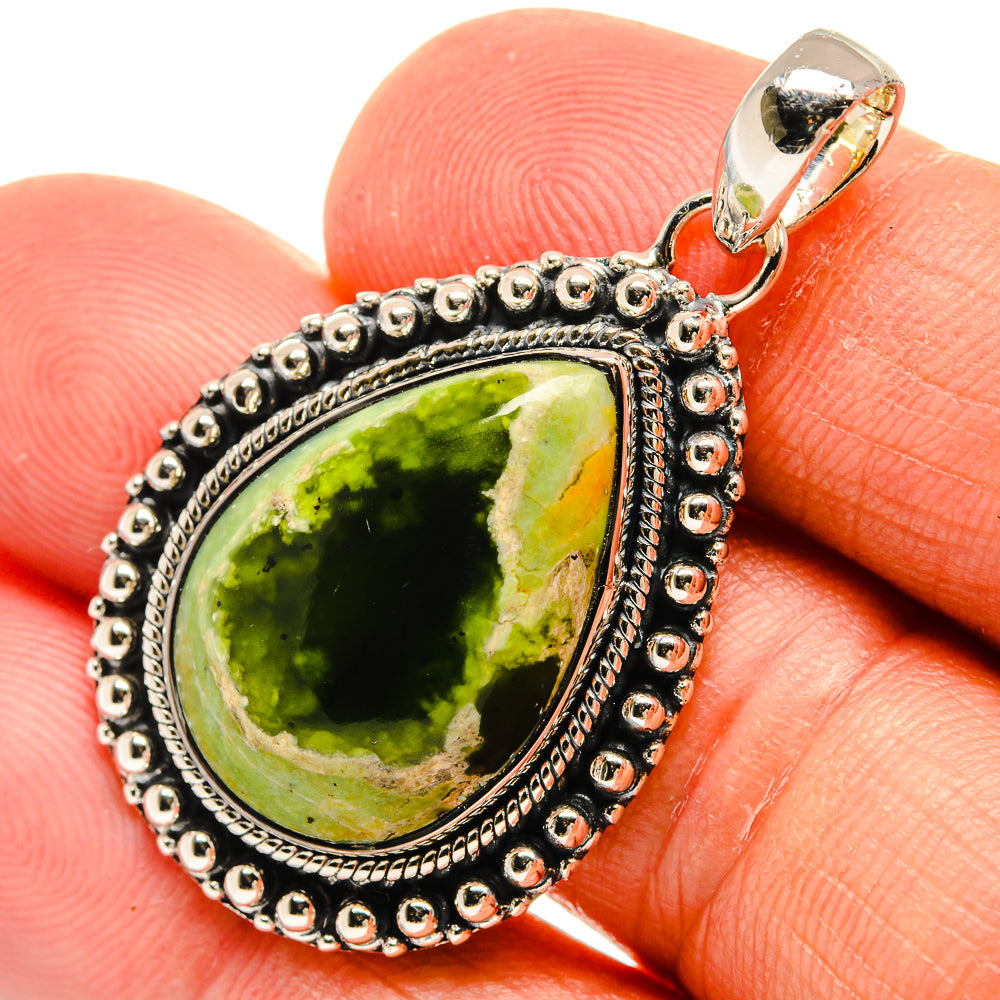 Ocean Jasper Pendants handcrafted by Anasilvercos - PD25739