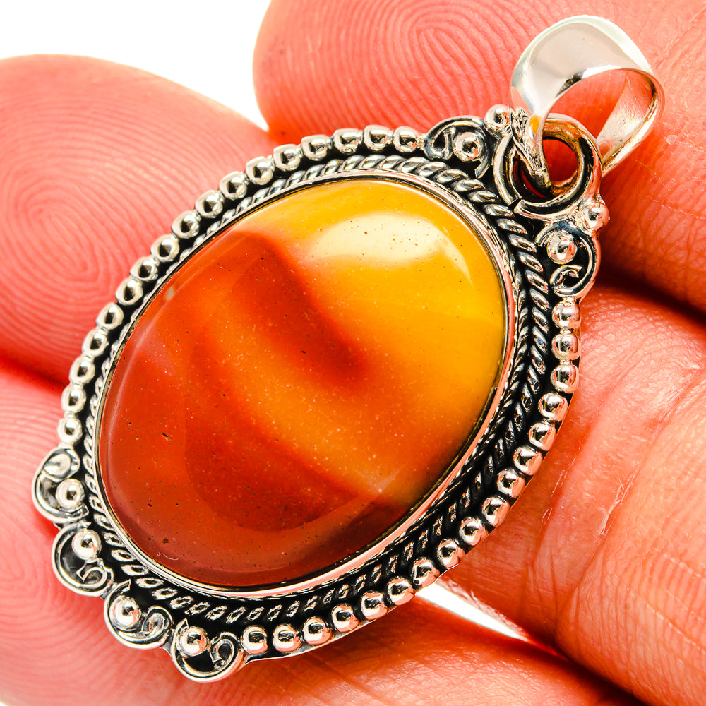 Mookaite Pendants handcrafted by Anasilvercos - PD25746