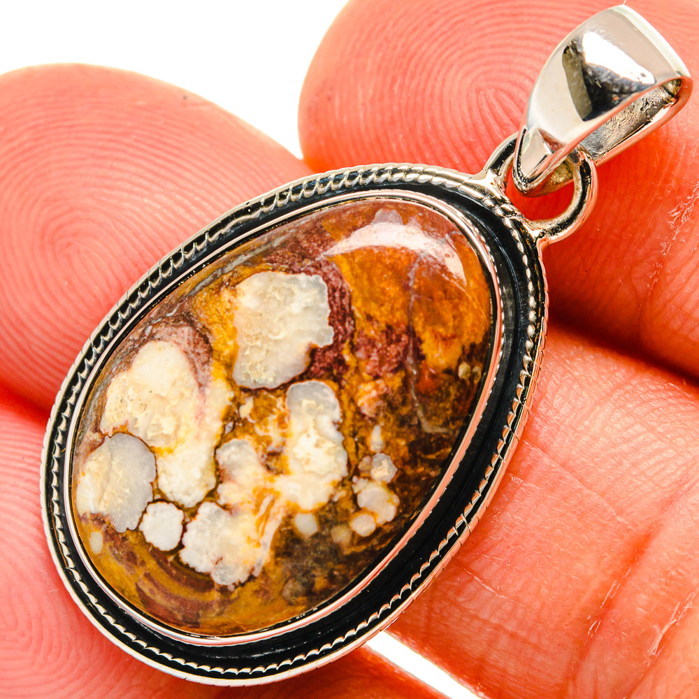 Wild Horse Jasper Pendants handcrafted by Anasilvercos - PD25750