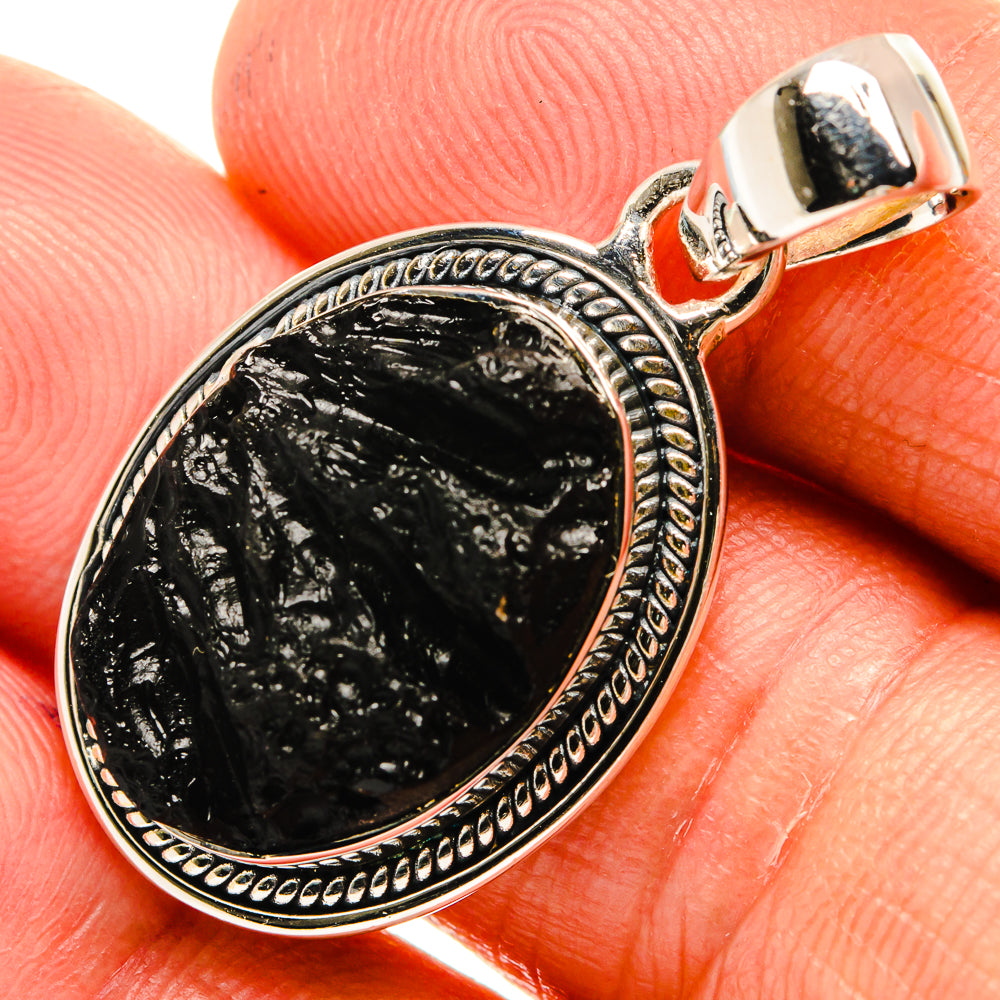 Tektite Pendants handcrafted by Anasilvercos - PD25756