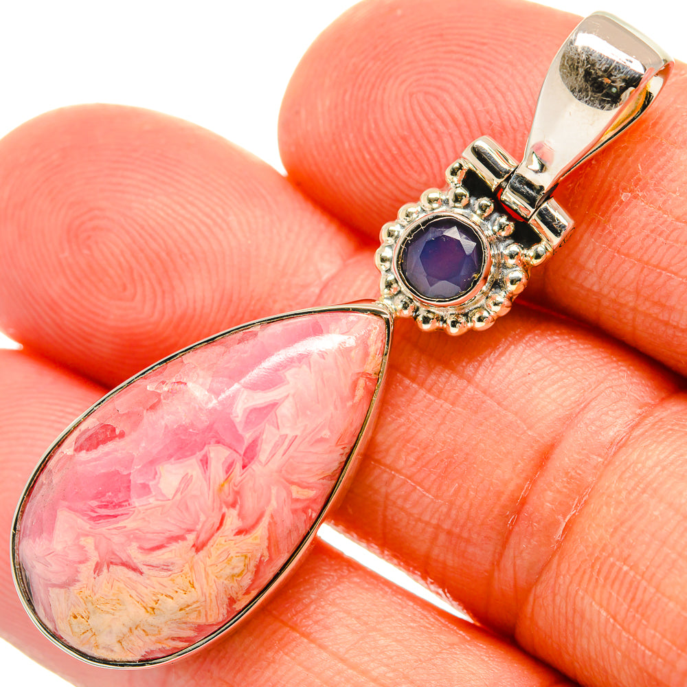 Rhodochrosite Pendants handcrafted by Anasilvercos - PD25770