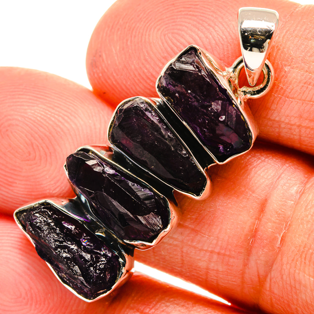Amethyst Pendants handcrafted by Anasilvercos - PD25773