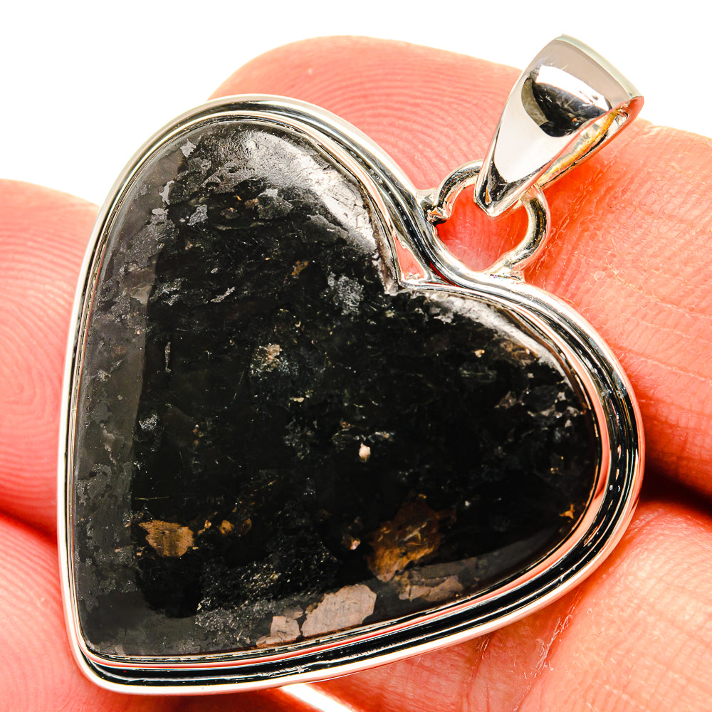 Gabbro Stone Pendants handcrafted by Anasilvercos - PD25805