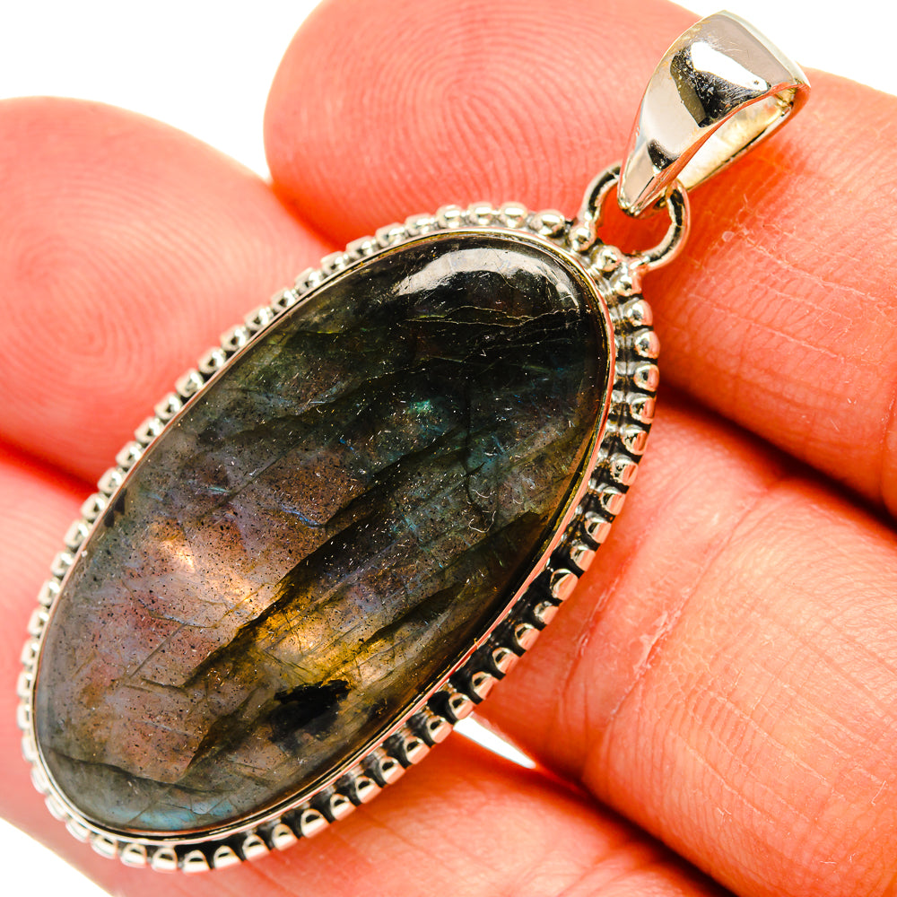 Labradorite Pendants handcrafted by Anasilvercos - PD25830