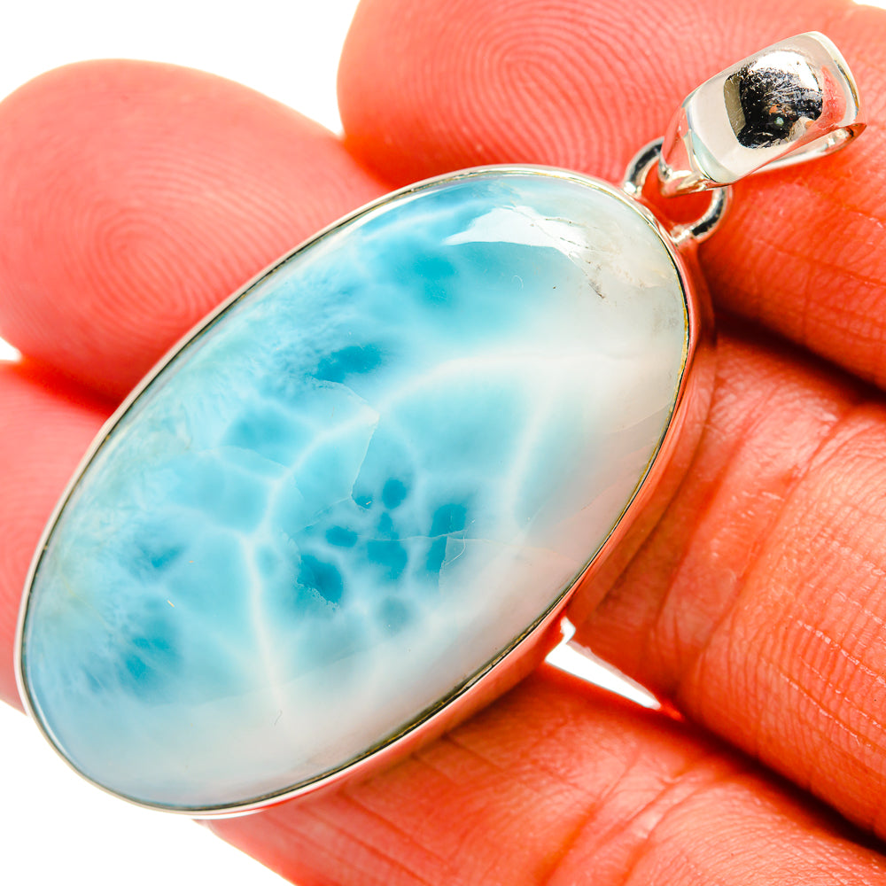 Larimar Pendants handcrafted by Anasilvercos - PD25839