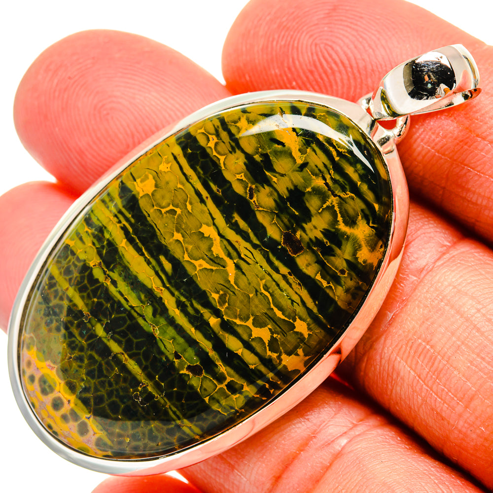 Ocean Jasper Pendants handcrafted by Anasilvercos - PD25847