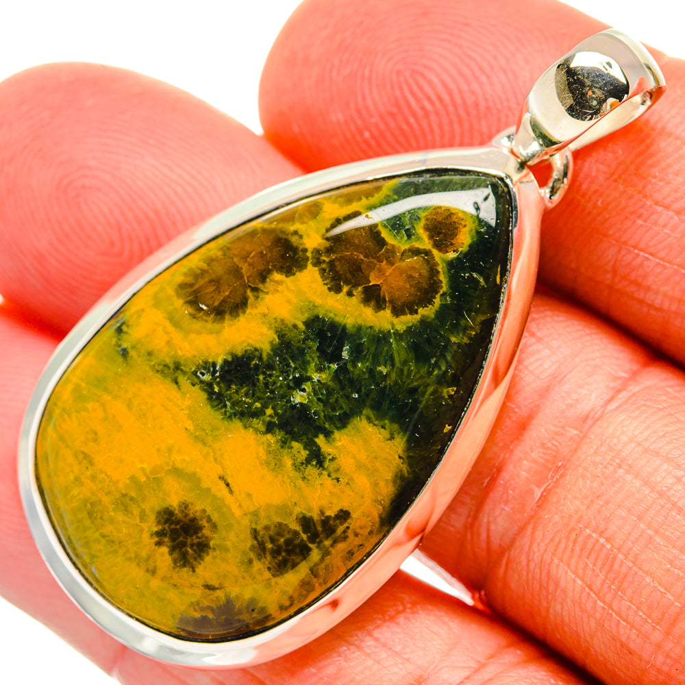 Ocean Jasper Pendants handcrafted by Anasilvercos - PD25850