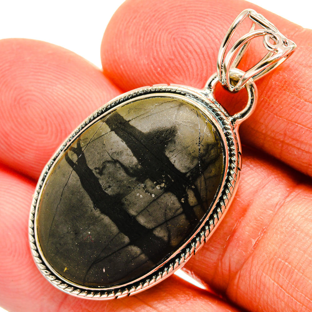 Picasso Jasper Pendants handcrafted by Anasilvercos - PD25862