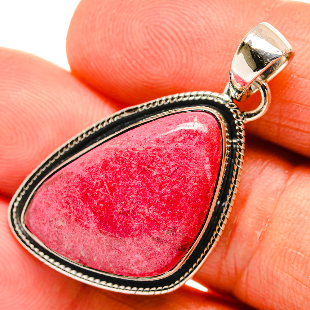 Thulite Pendants handcrafted by Anasilvercos - PD25871