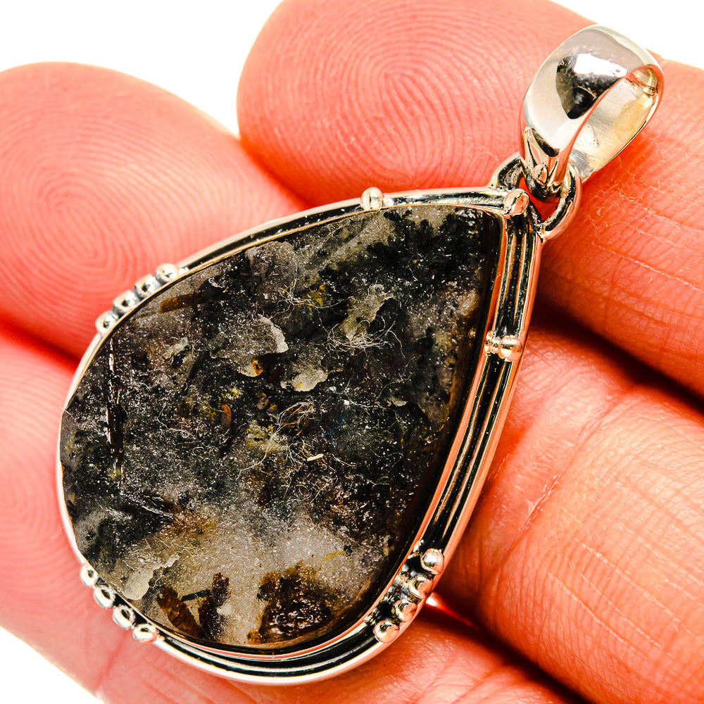 Astrophyllite Pendants handcrafted by Anasilvercos - PD25883
