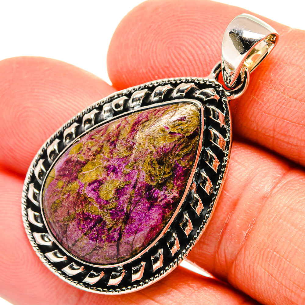 Stichtite Pendants handcrafted by Anasilvercos - PD25891