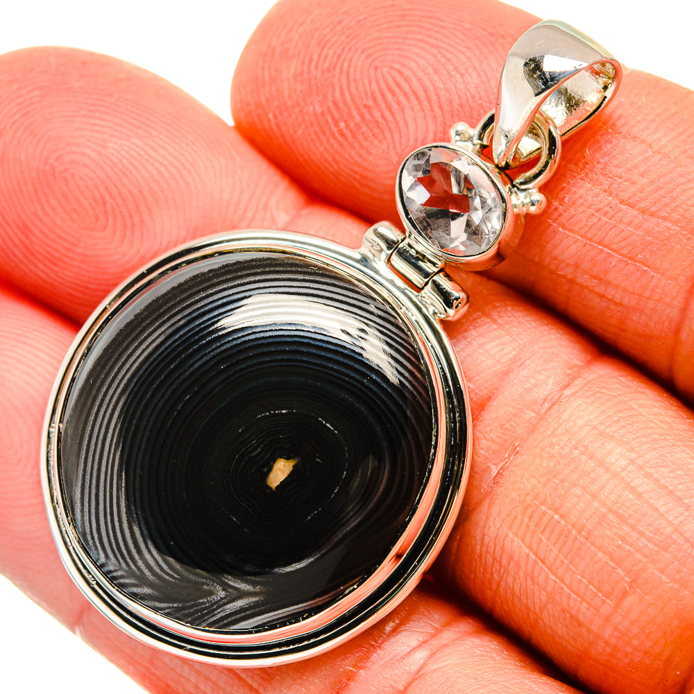 Psilomelane Pendants handcrafted by Anasilvercos - PD25892