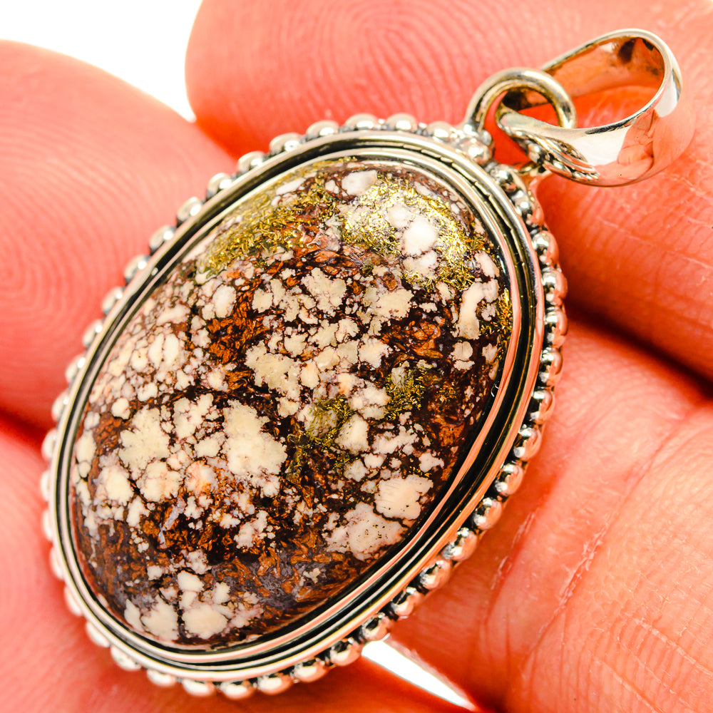 Wild Horse Jasper Pendants handcrafted by Anasilvercos - PD25908