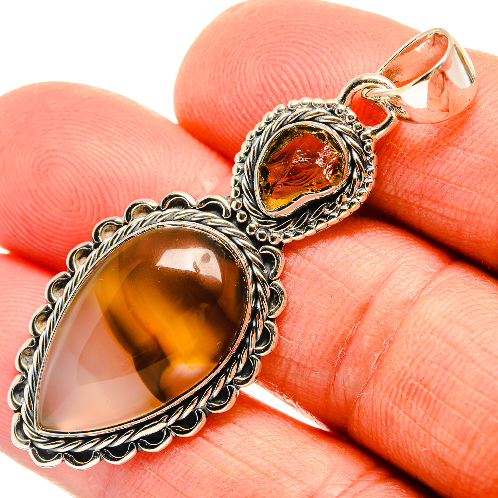 Montana Agate Pendants handcrafted by Anasilvercos - PD25925
