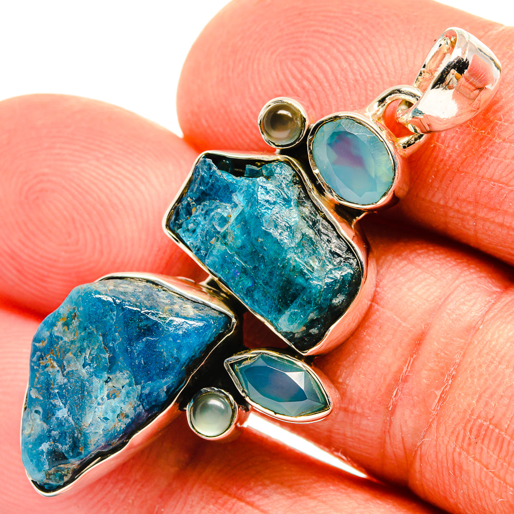 Apatite Pendants handcrafted by Anasilvercos - PD25926
