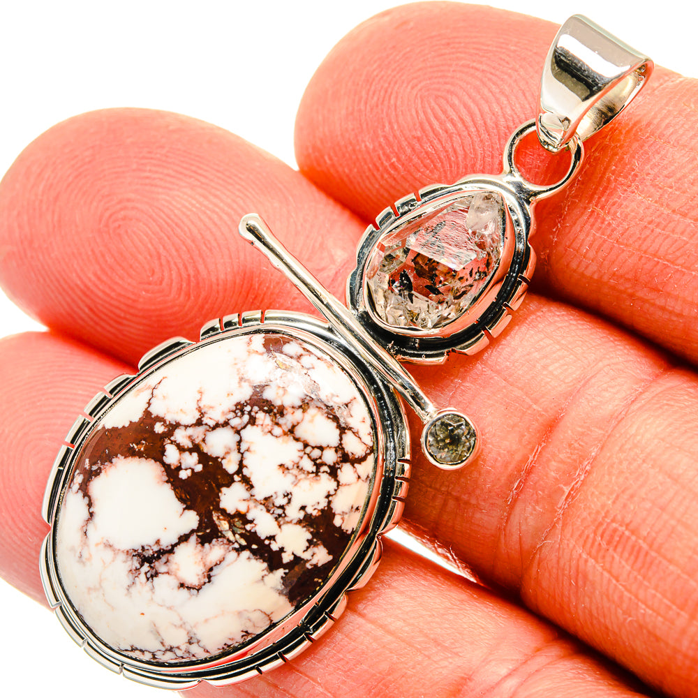 Wild Horse Jasper Pendants handcrafted by Anasilvercos - PD25931