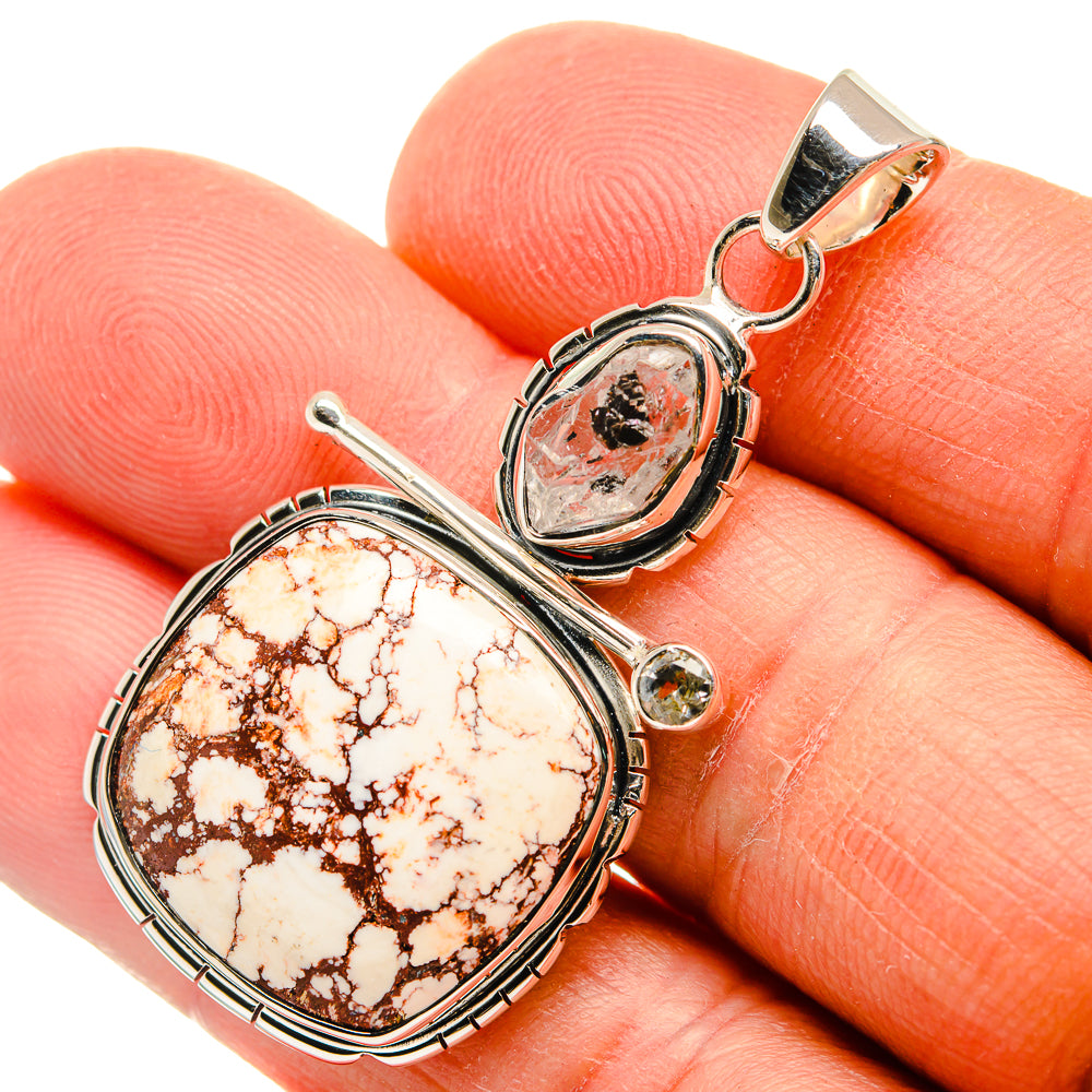 Wild Horse Jasper Pendants handcrafted by Anasilvercos - PD25942