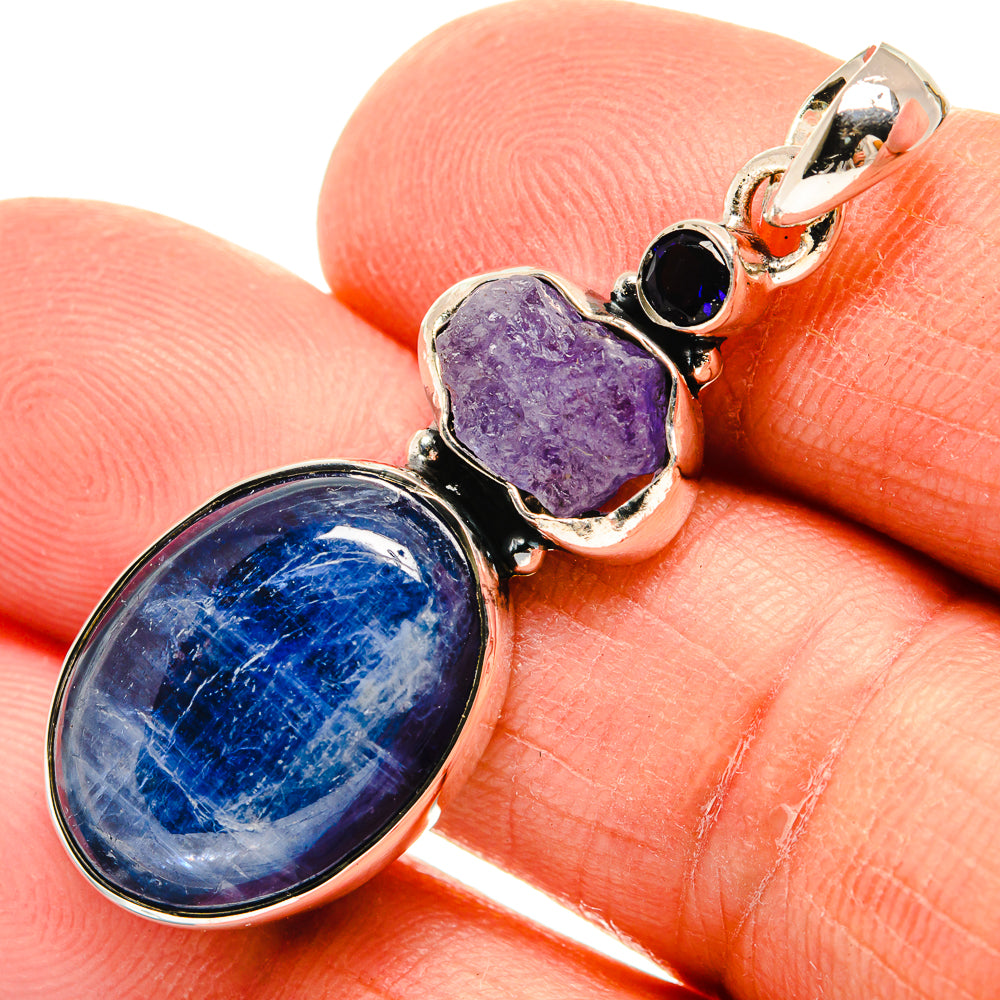 Kyanite Pendants handcrafted by Anasilvercos - PD25951