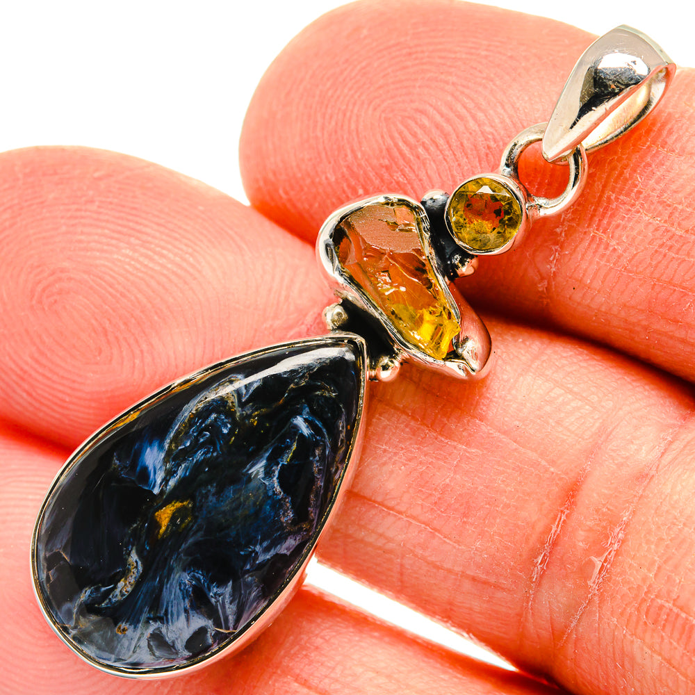 Pietersite Pendants handcrafted by Anasilvercos - PD25960