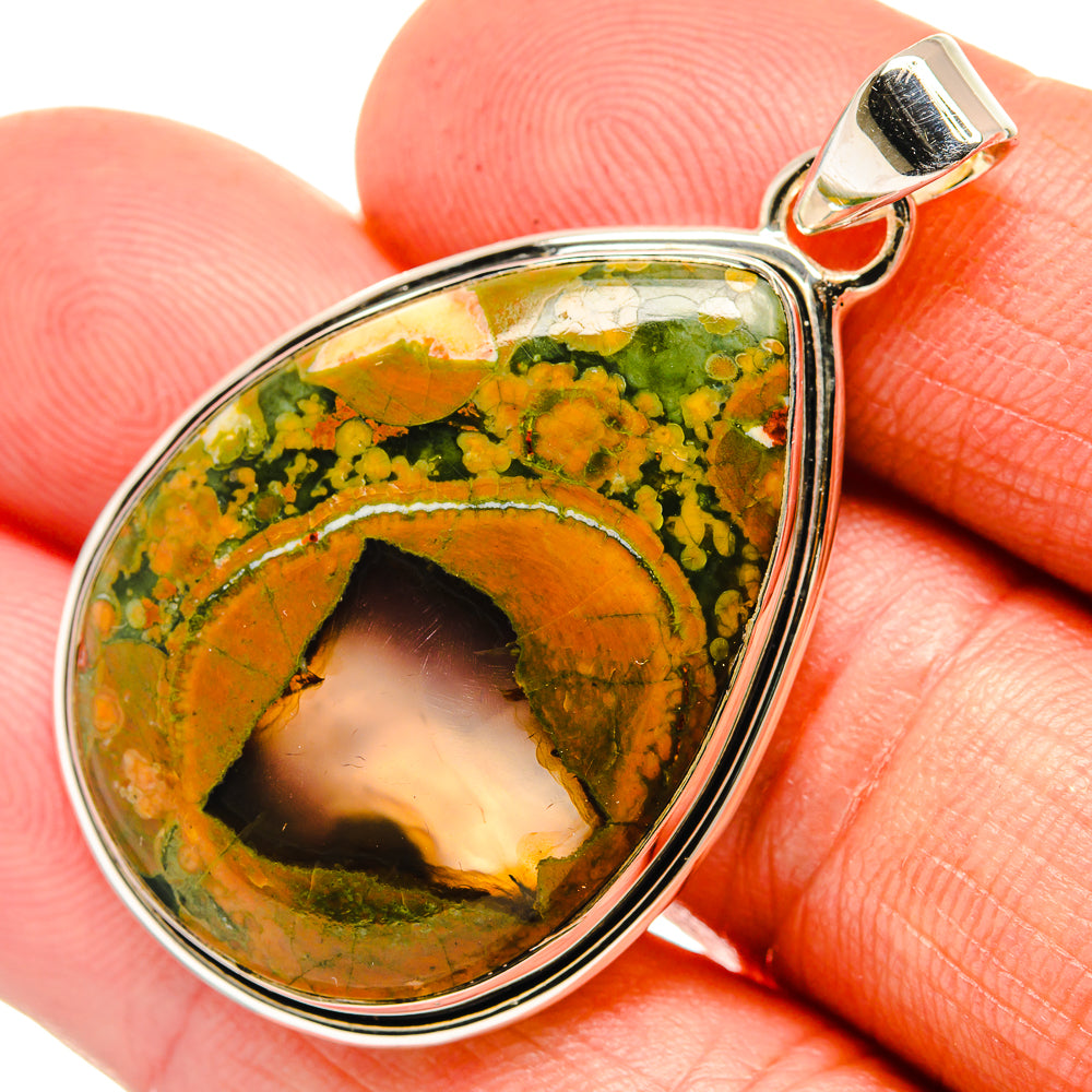 Rainforest Opal Pendants handcrafted by Anasilvercos - PD25973