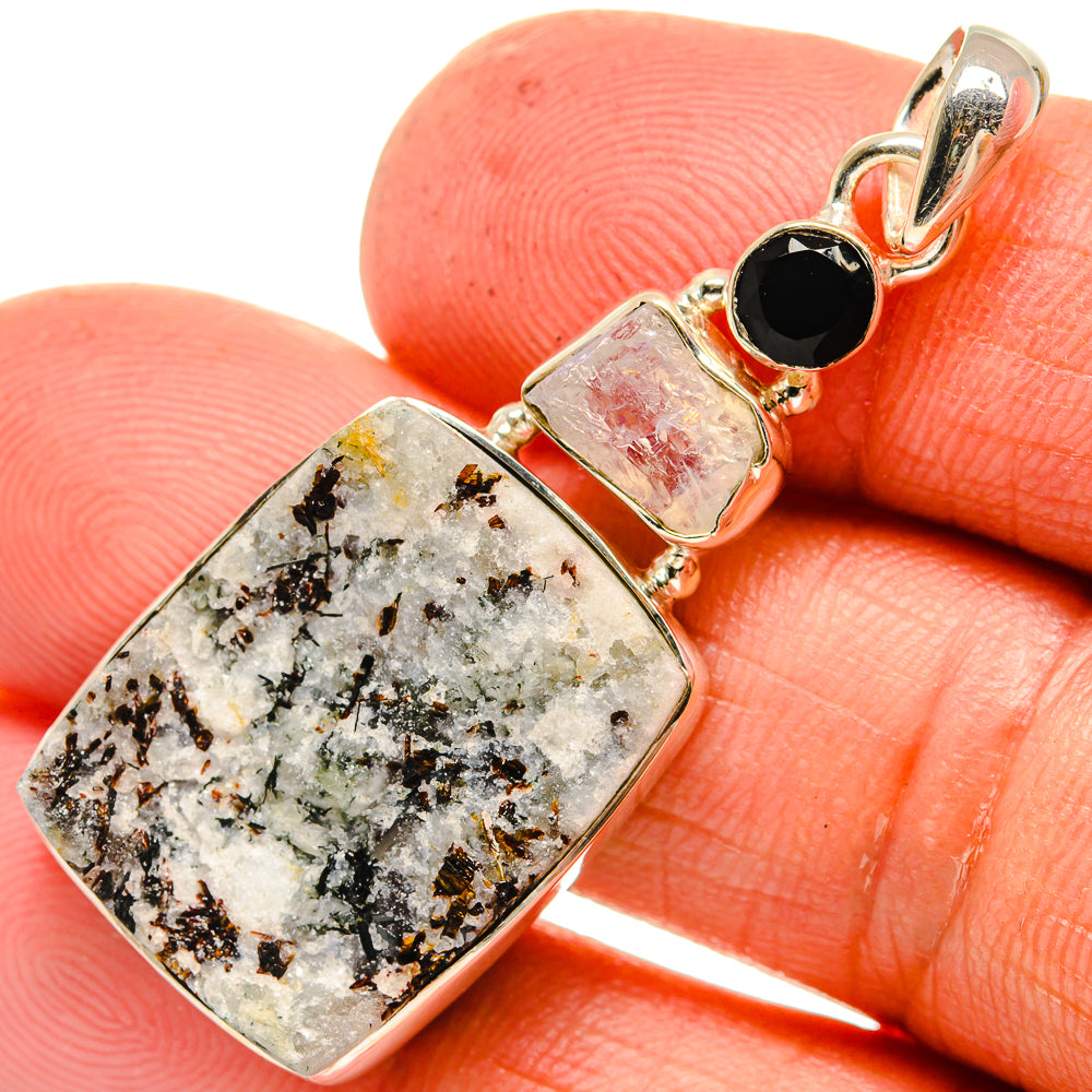 Astrophyllite Pendants handcrafted by Anasilvercos - PD25989