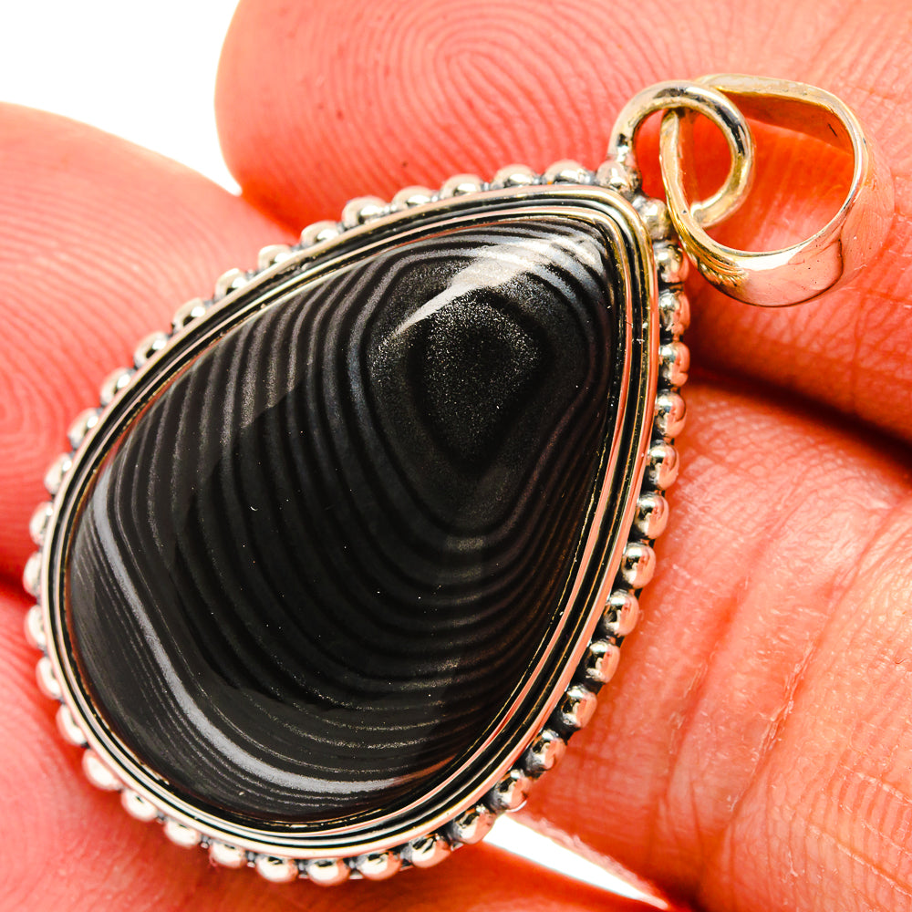 Psilomelane Pendants handcrafted by Anasilvercos - PD26020