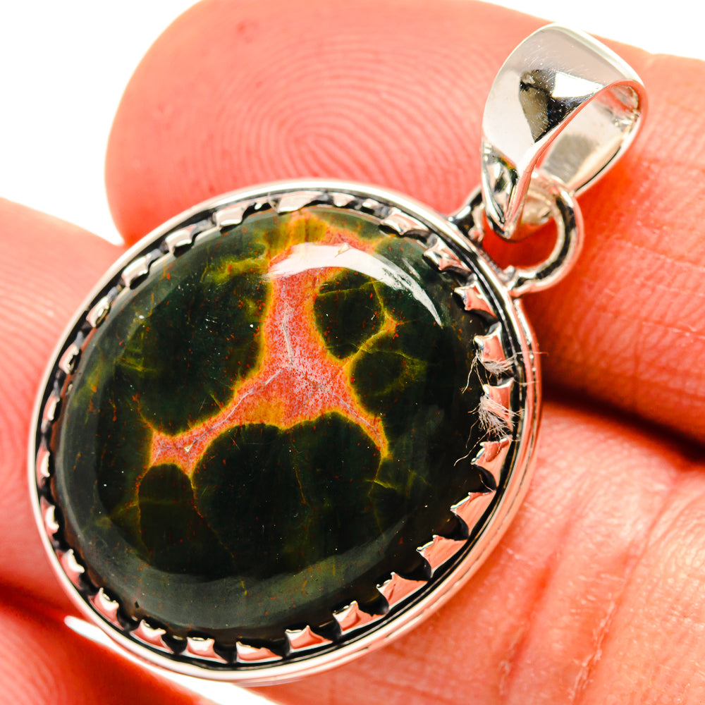 Ocean Jasper Pendants handcrafted by Anasilvercos - PD26021