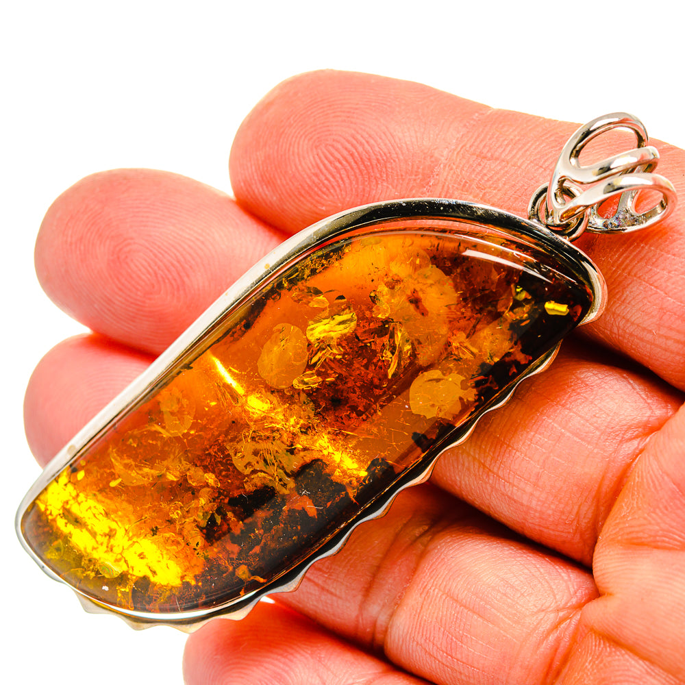 Baltic Amber Pendants handcrafted by Anasilvercos - PD26033