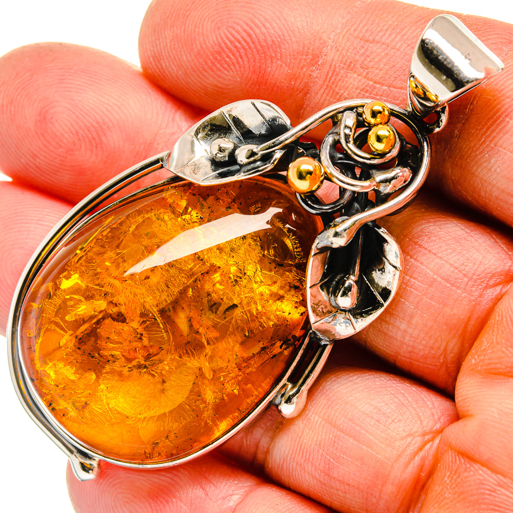 Baltic Amber Pendants handcrafted by Anasilvercos - PD26041