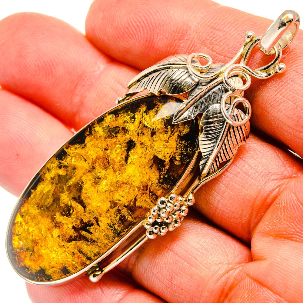 Baltic Amber Pendants handcrafted by Anasilvercos - PD26044
