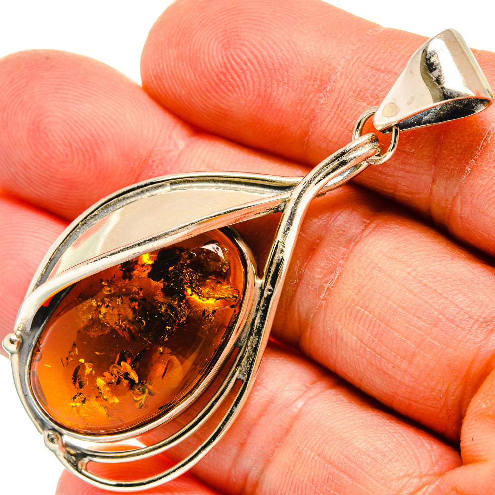 Baltic Amber Pendants handcrafted by Anasilvercos - PD26048