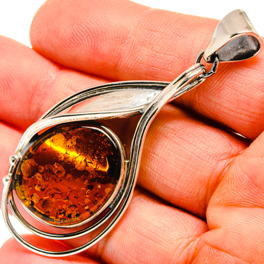 Baltic Amber Pendants handcrafted by Anasilvercos - PD26049