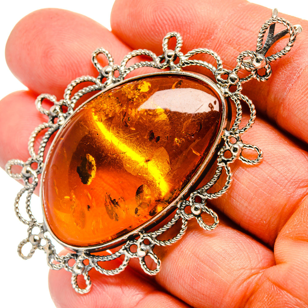 Baltic Amber Pendants handcrafted by Anasilvercos - PD26052