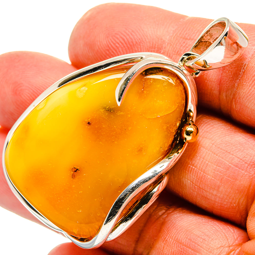 Baltic Amber Pendants handcrafted by Anasilvercos - PD26056