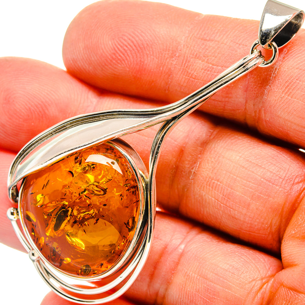 Baltic Amber Pendants handcrafted by Anasilvercos - PD26059