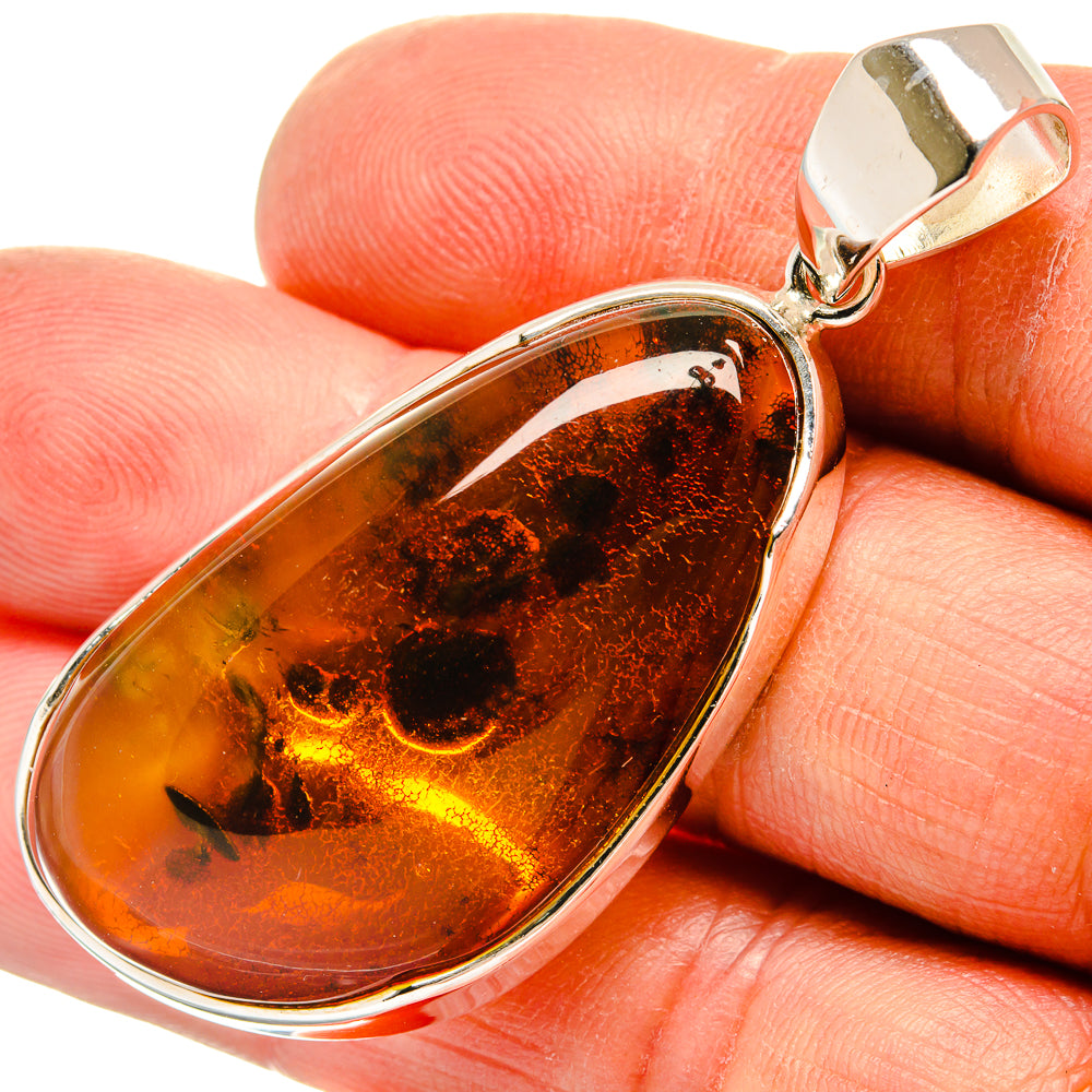 Baltic Amber Pendants handcrafted by Anasilvercos - PD26062