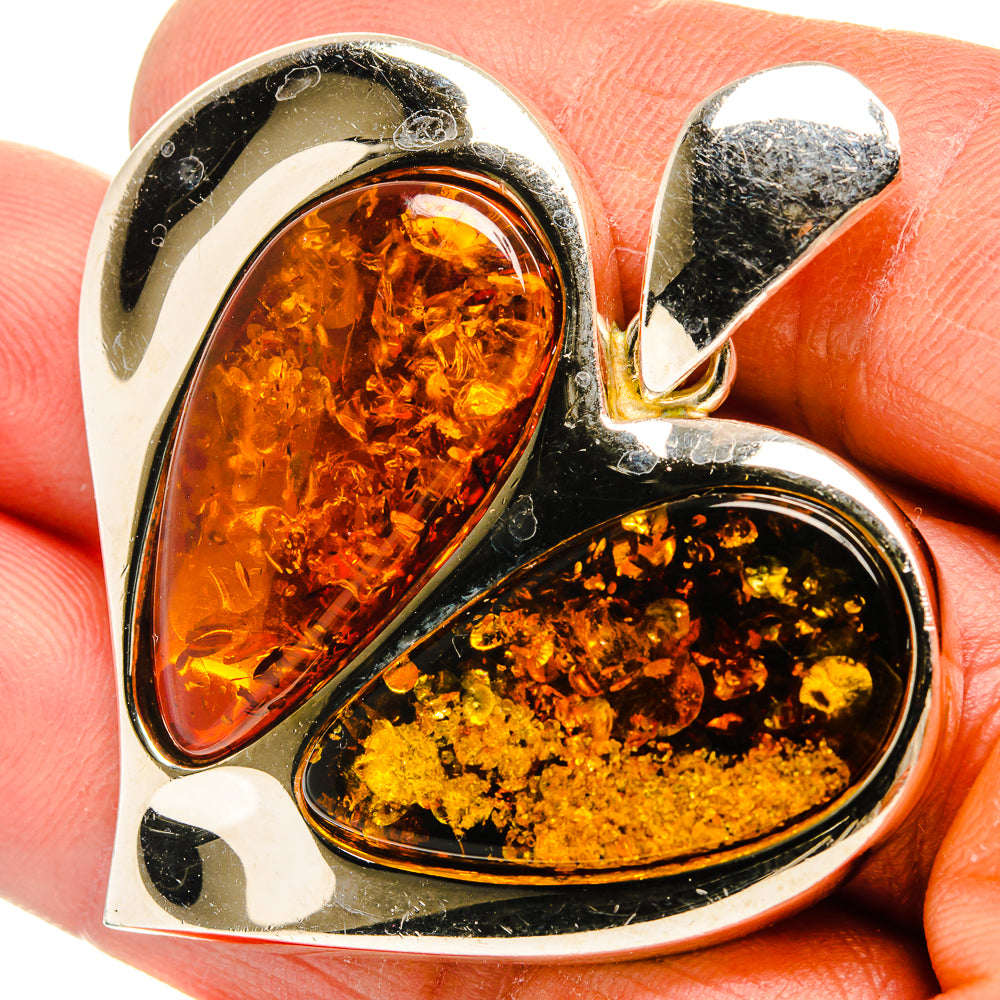 Baltic Amber Pendants handcrafted by Anasilvercos - PD26063