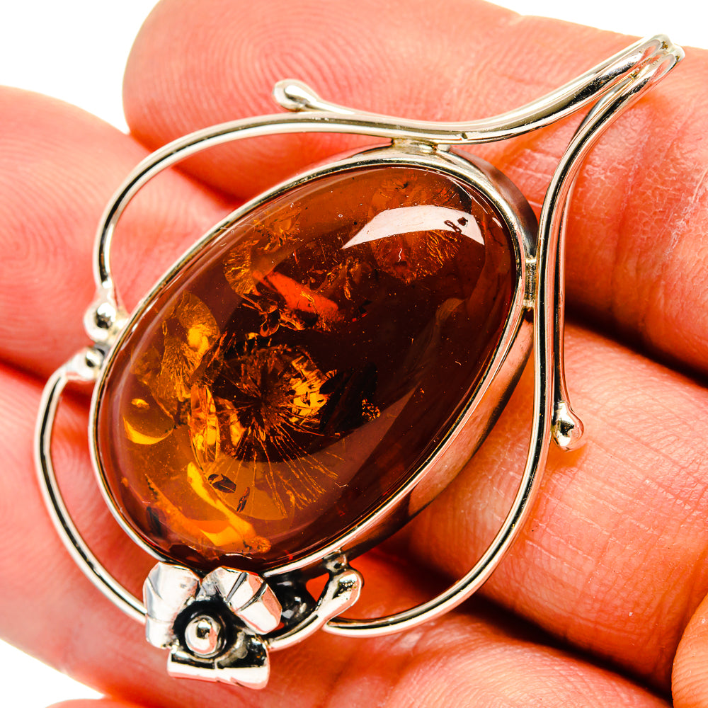 Baltic Amber Pendants handcrafted by Anasilvercos - PD26064
