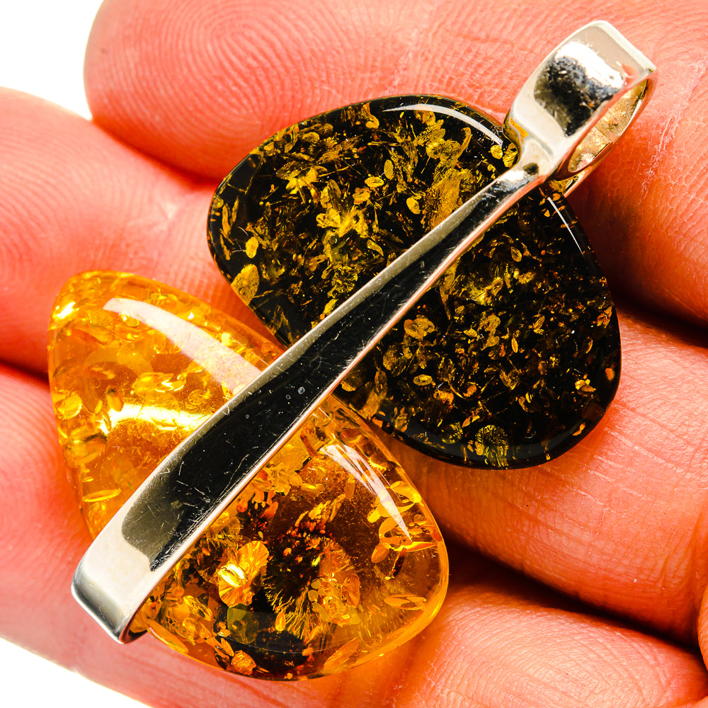 Baltic Amber Pendants handcrafted by Anasilvercos - PD26065