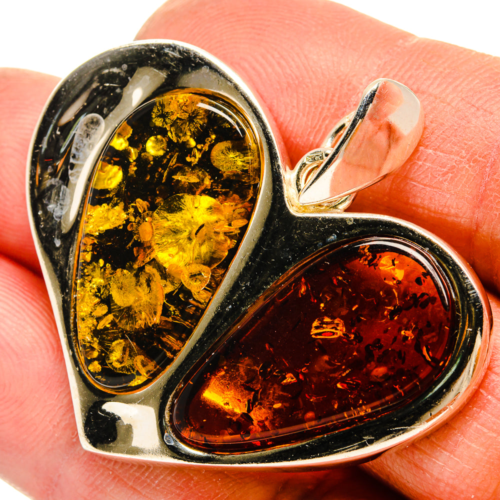 Baltic Amber Pendants handcrafted by Anasilvercos - PD26067