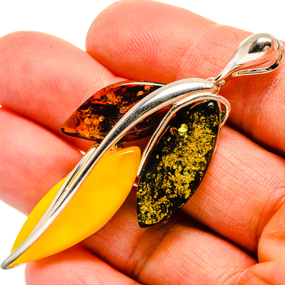 Baltic Amber Pendants handcrafted by Anasilvercos - PD26072