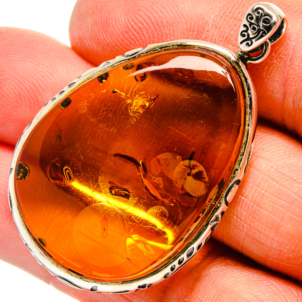 Baltic Amber Pendants handcrafted by Anasilvercos - PD26073