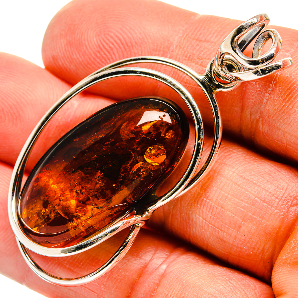 Baltic Amber Pendants handcrafted by Anasilvercos - PD26074