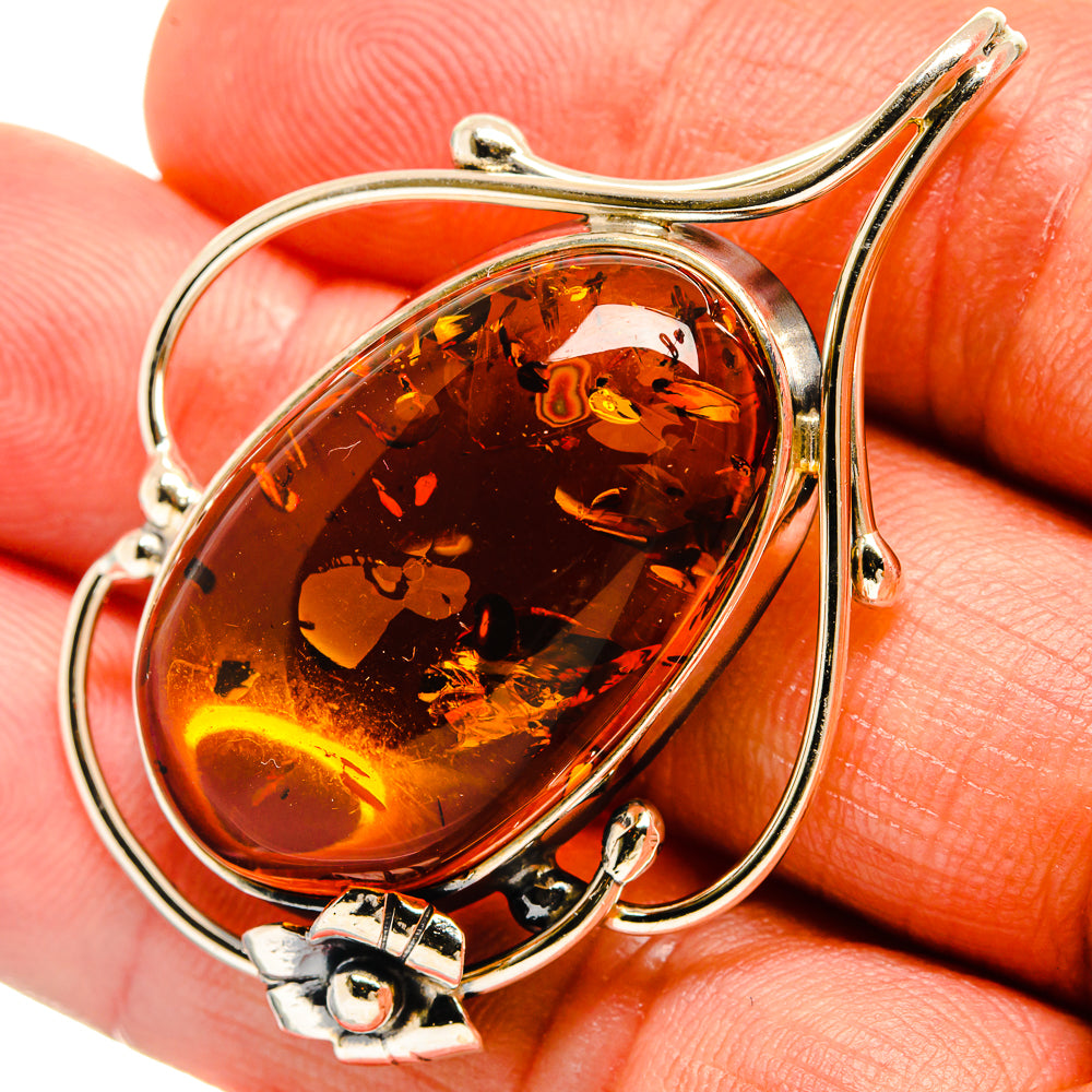 Baltic Amber Pendants handcrafted by Anasilvercos - PD26078