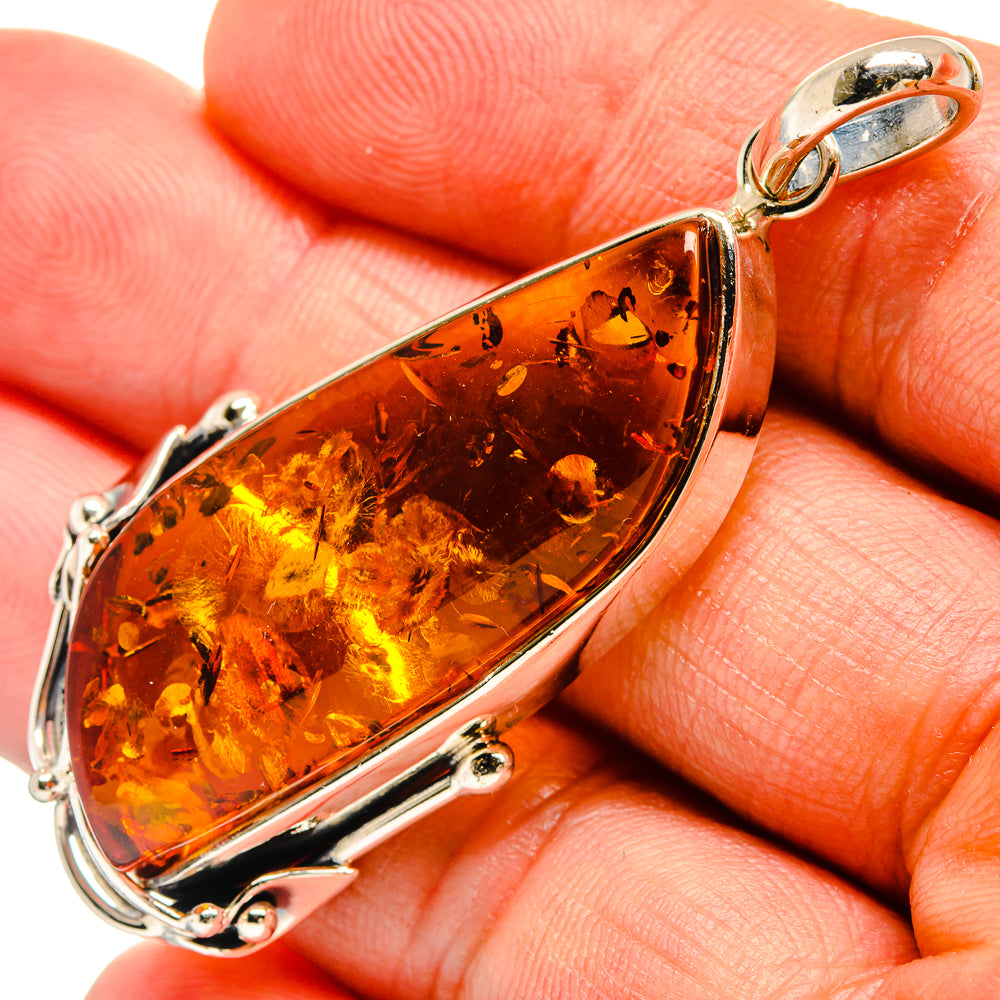 Baltic Amber Pendants handcrafted by Anasilvercos - PD26079