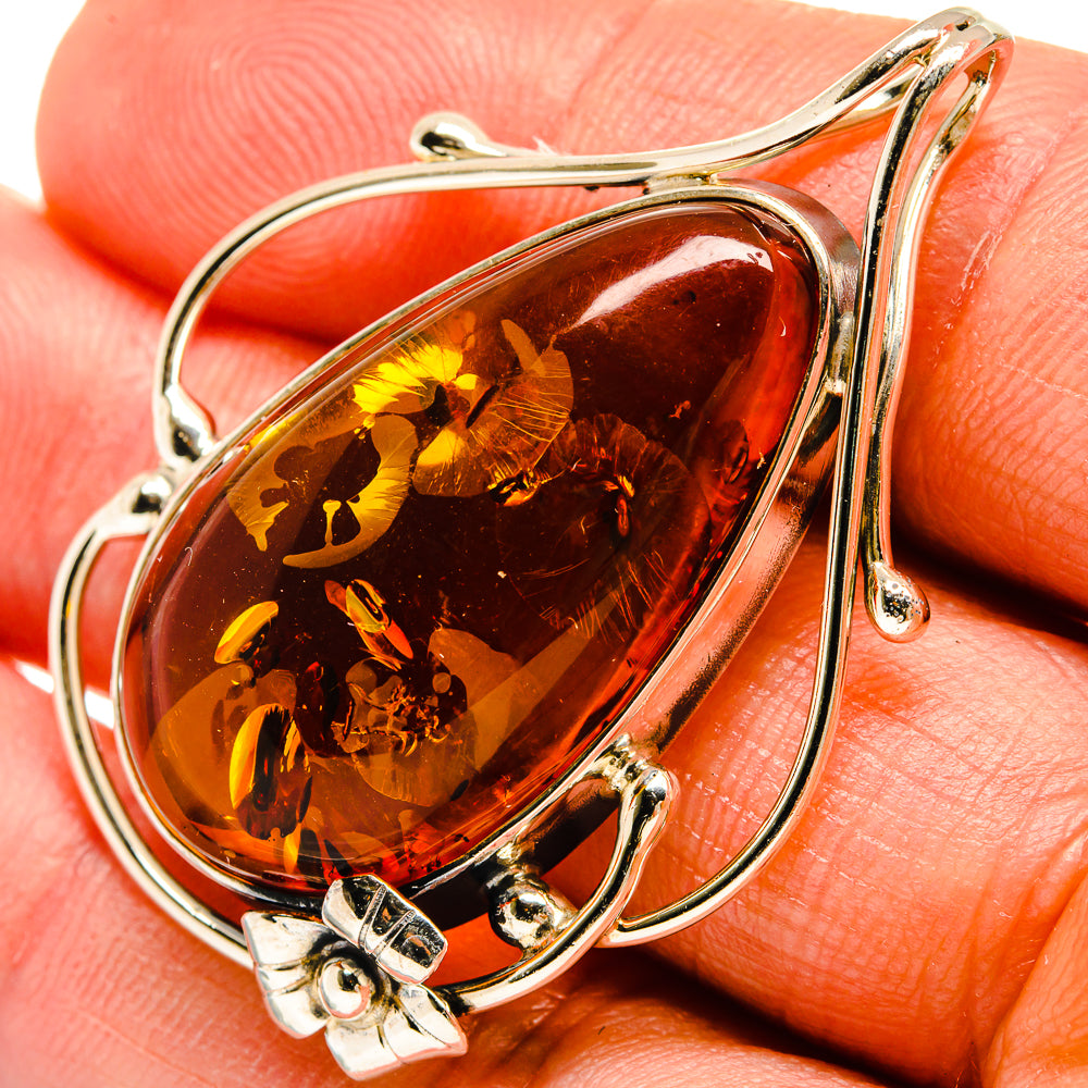 Baltic Amber Pendants handcrafted by Anasilvercos - PD26083