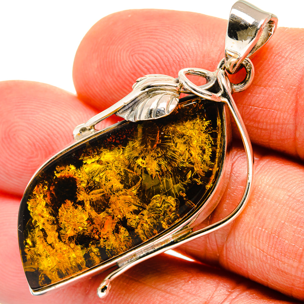Baltic Amber Pendants handcrafted by Anasilvercos - PD26084